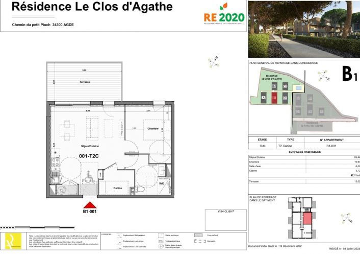 vente Appartement Agde