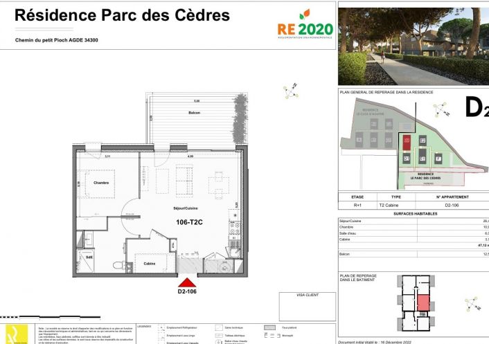 vente Appartement Agde