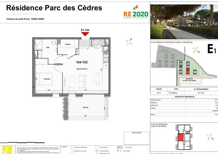 vente Appartement Agde