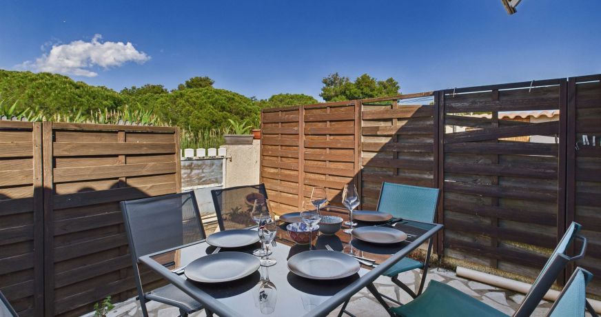 en location saisonnière Maison Marseillan Plage