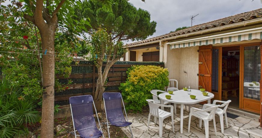 en location saisonnière Maison Marseillan Plage