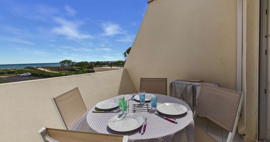 en location saisonnière Appartement Marseillan Plage