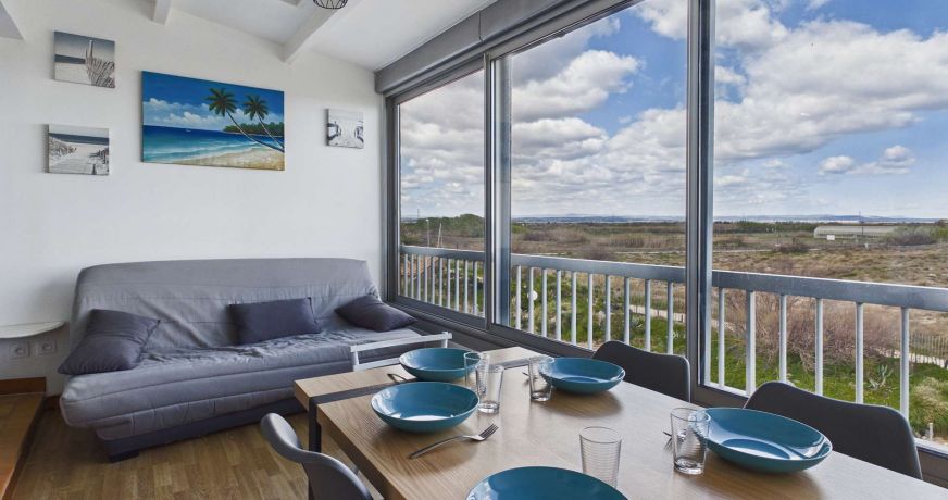 en location saisonnière Appartement Marseillan Plage