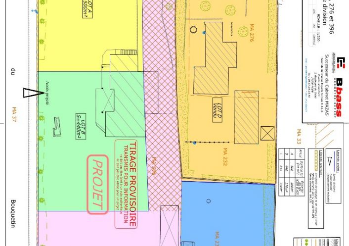 vente Terrain constructible Le Grau D'agde
