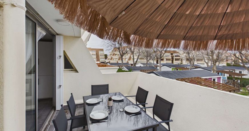 en location saisonnière Appartement Marseillan Plage