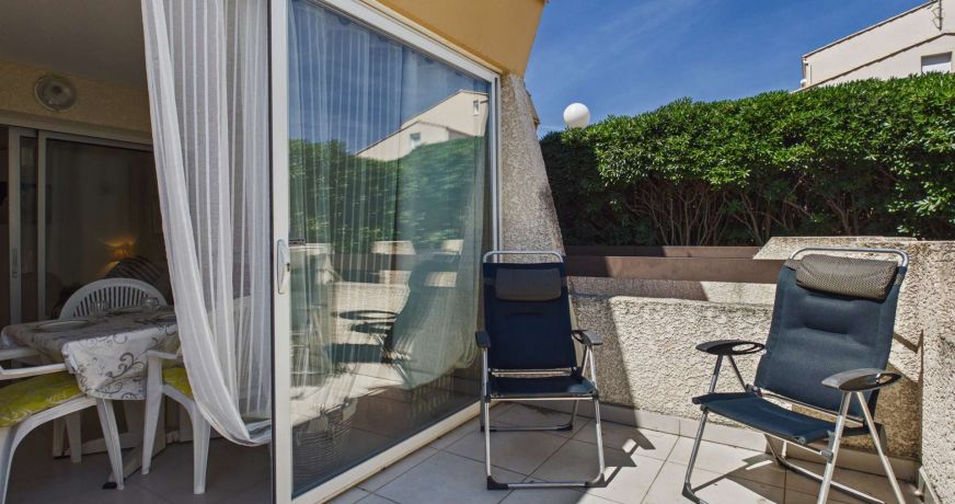 en location saisonnière Studio Marseillan Plage