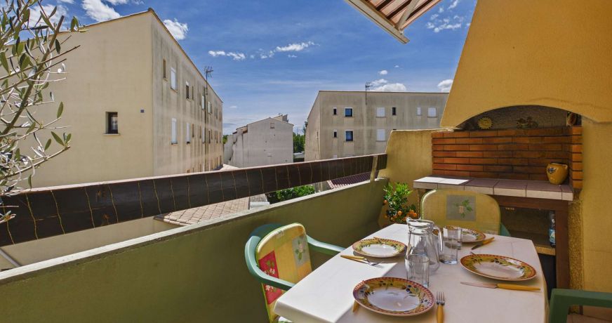 en location saisonnière Appartement Marseillan Plage