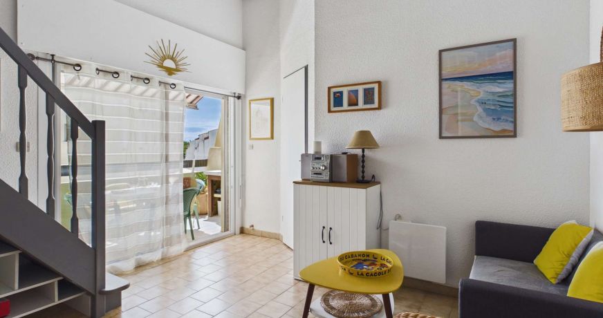 en location saisonnière Appartement Marseillan Plage
