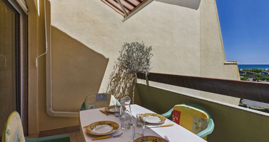 en location saisonnière Appartement Marseillan Plage