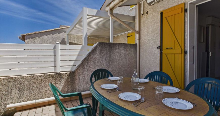 en location saisonnière Maison Marseillan Plage