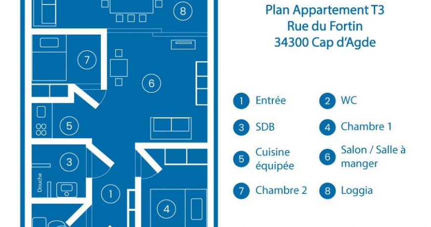 vente Appartement Le Cap D'agde