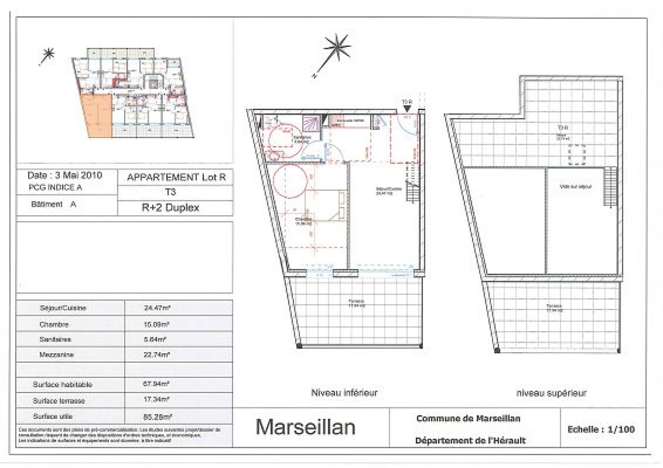 vente Appartement en frais réduits Marseillan - Photo 2