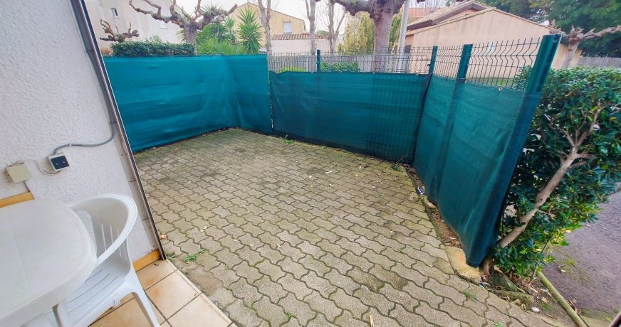 vente Appartement en rez de jardin Marseillan Plage