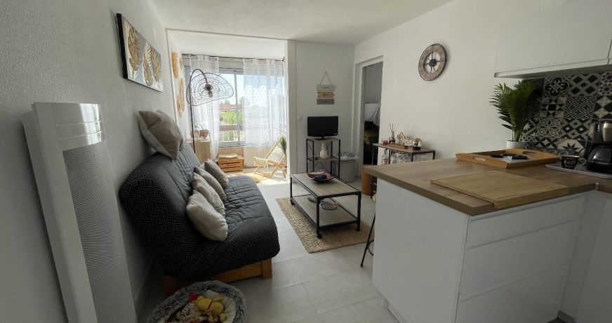 vente Studio cabine Marseillan Plage