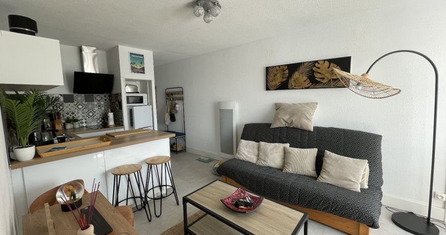 vente Studio cabine Marseillan Plage