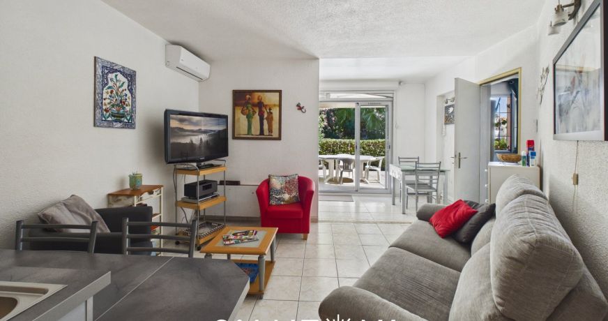 vente Appartement en rez de jardin Cap D'agde