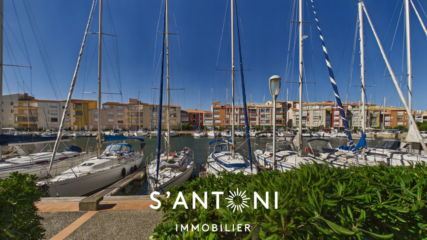 vente Appartement en rez de jardin Cap D'agde - Photo 1