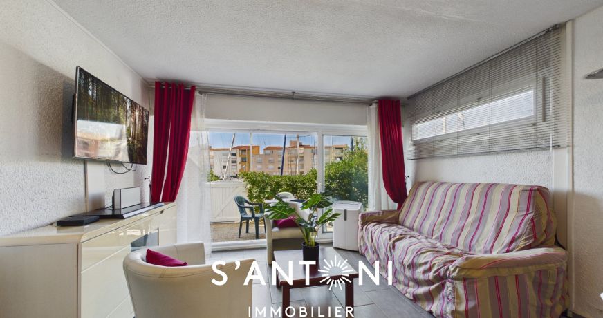 vente Appartement en rez de jardin Cap D'agde