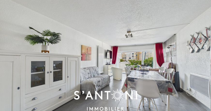 vente Appartement en rez de jardin Cap D'agde
