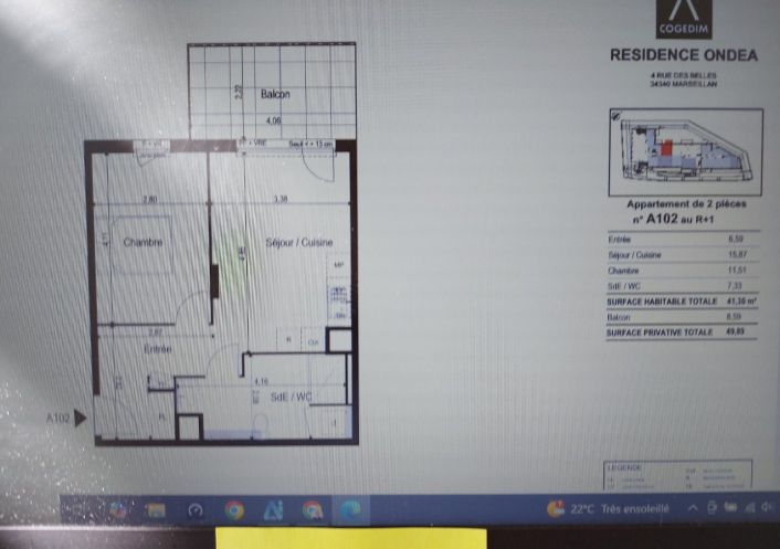 location Appartement Marseillan