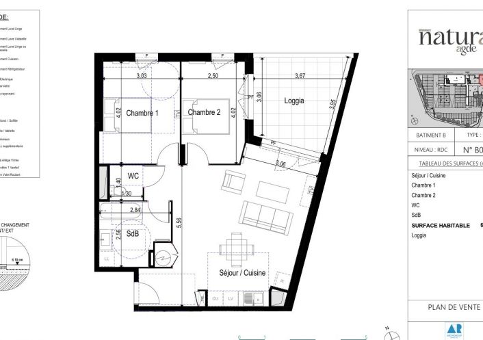 vente Appartement Agde