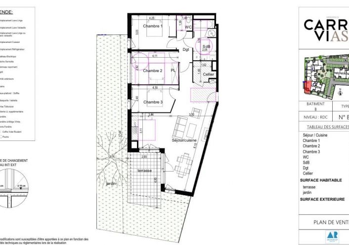 vente Appartement Vias