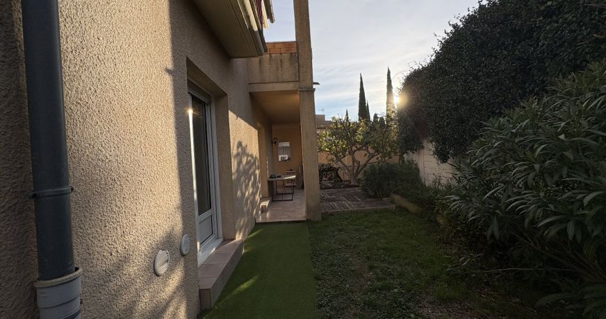 vente Appartement en rez de jardin Bouzigues
