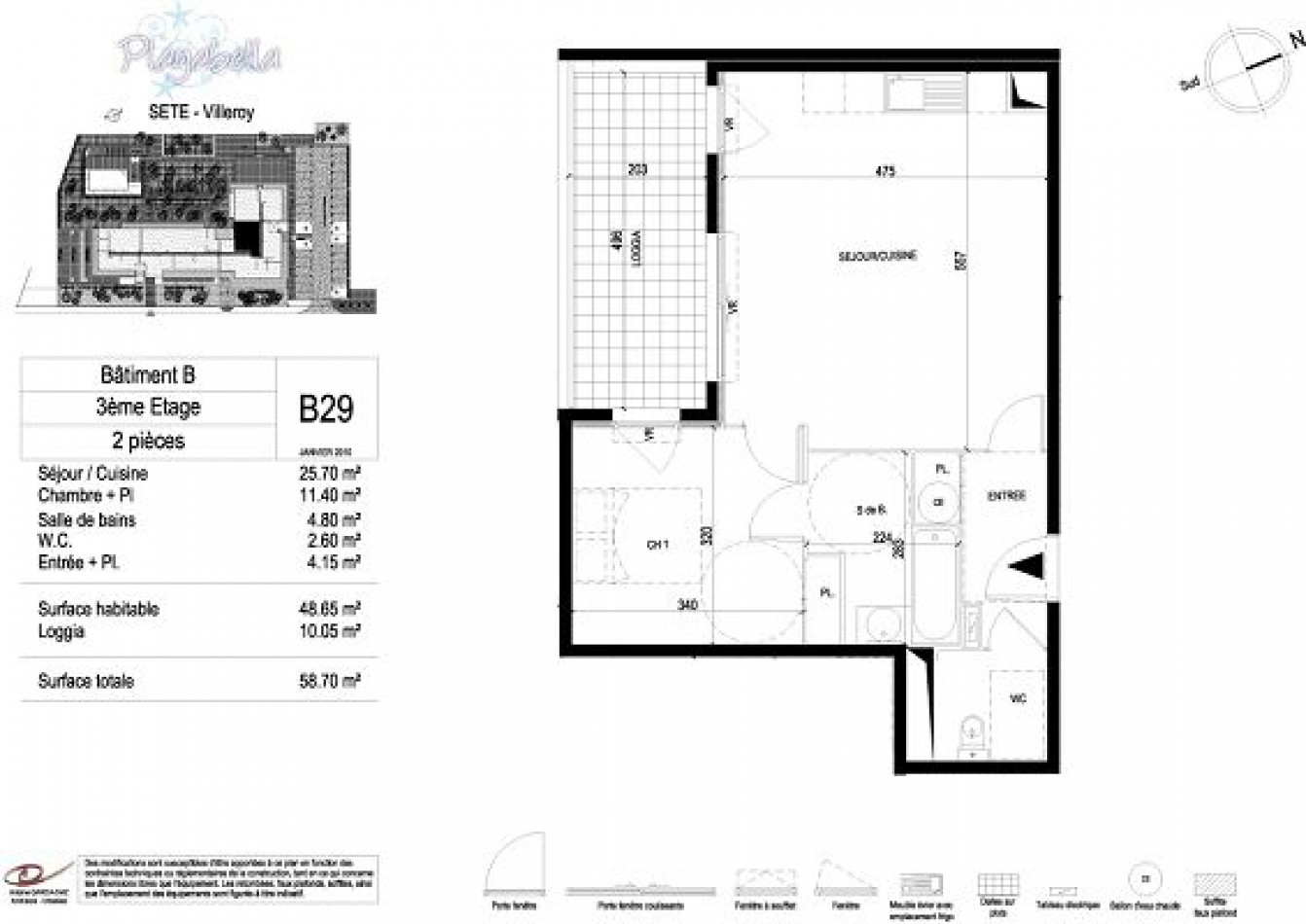 vente Appartement Sete - Photo 4