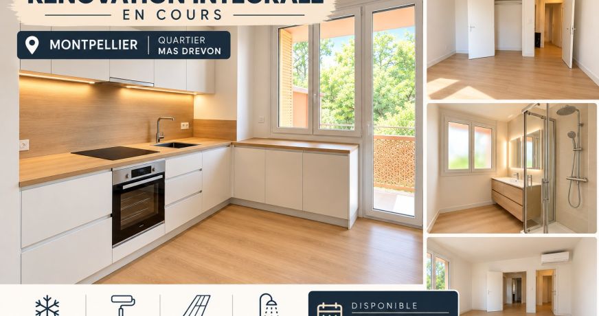 location Appartement rénové Montpellier