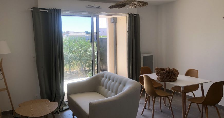 location Appartement en rez de jardin Sauvian
