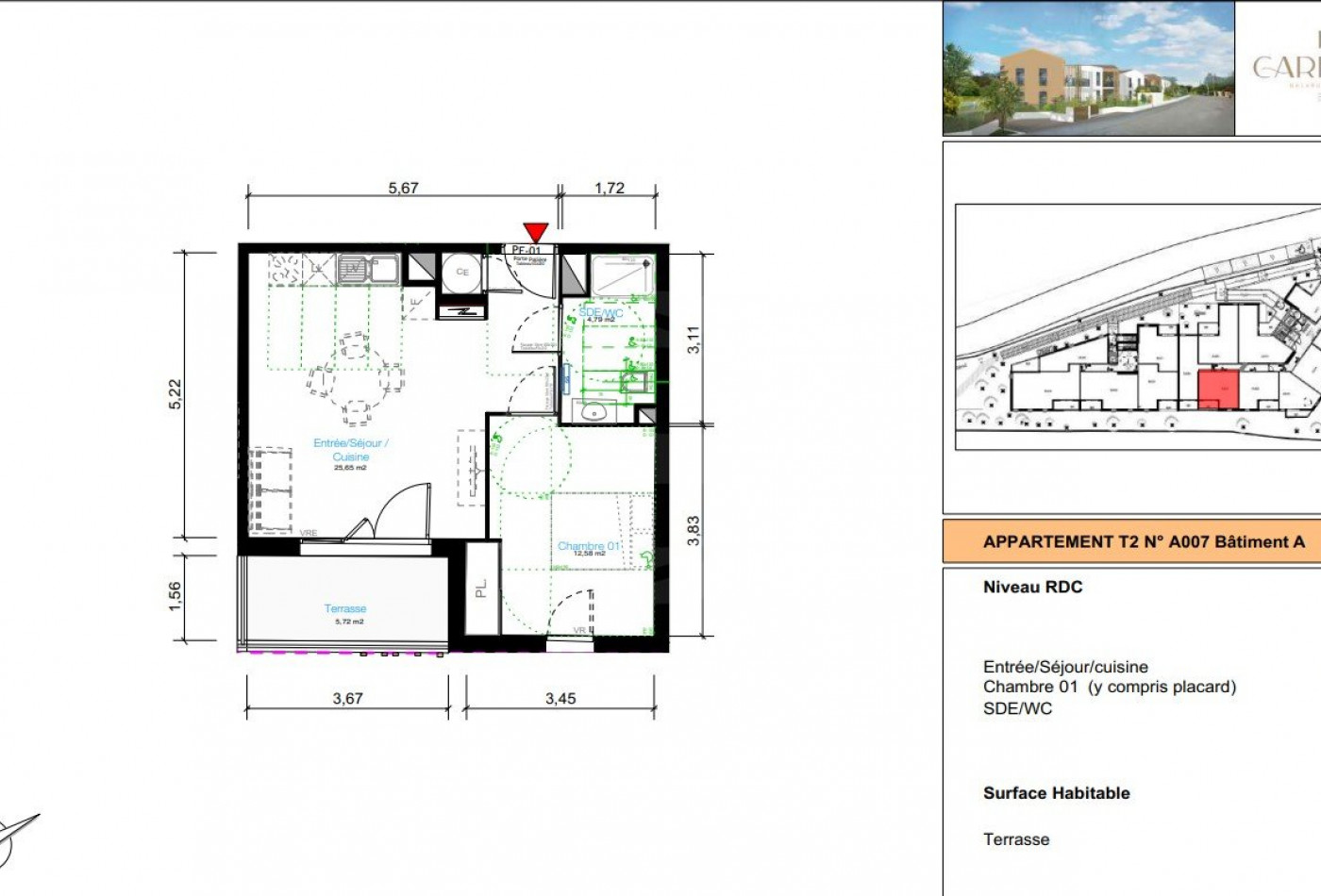 vente Appartement neuf Balaruc Les Bains - Photo 1