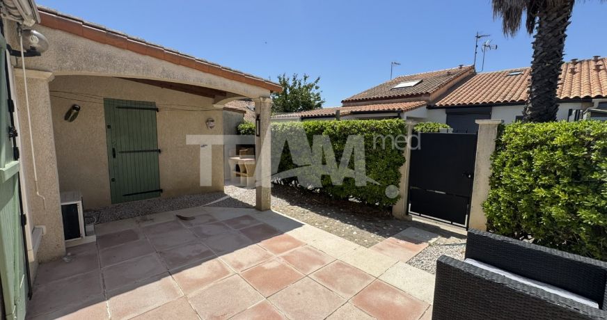location Appartement en rez de jardin Vic La Gardiole