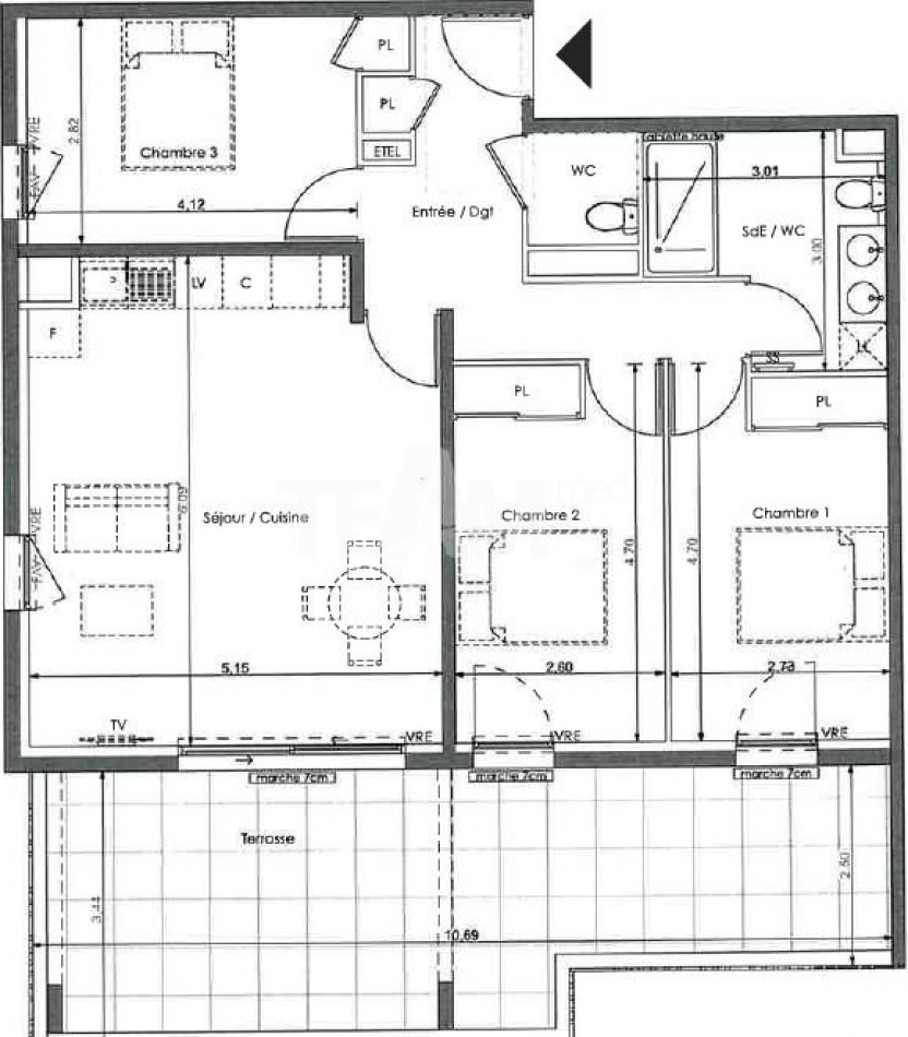 à vendre Appartement Sete - Photo 3