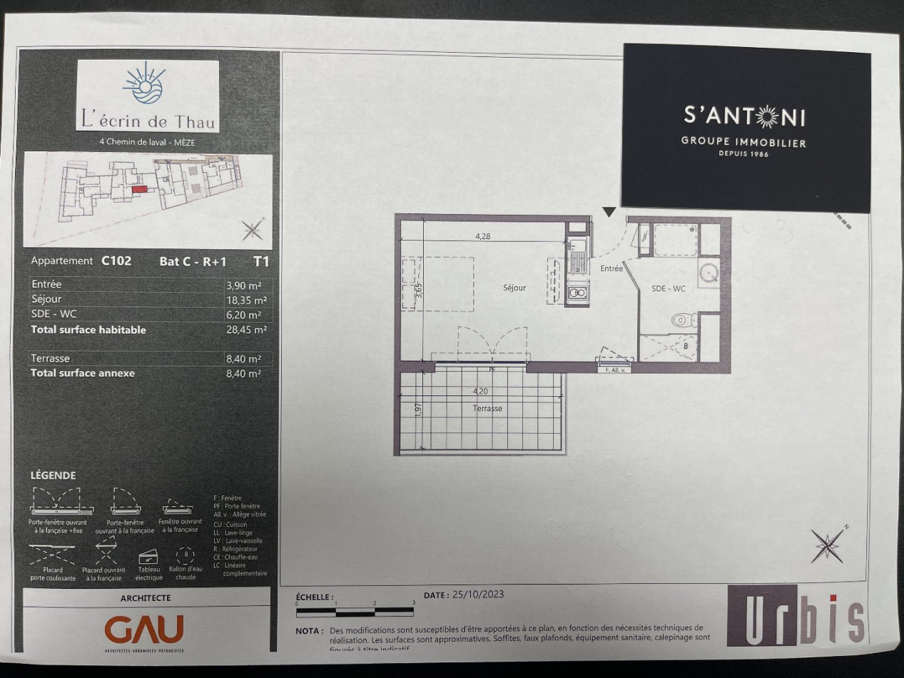 vente Appartement Meze - Photo 2