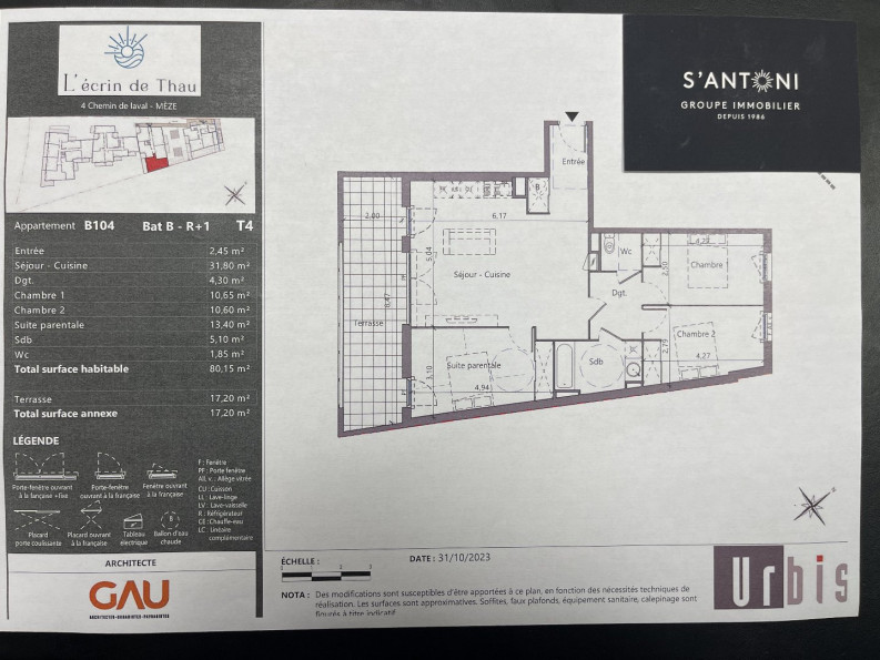 vente Appartement Meze - Photo 1