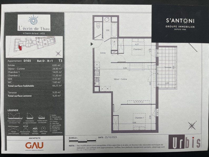 vente Appartement Meze - Photo 1