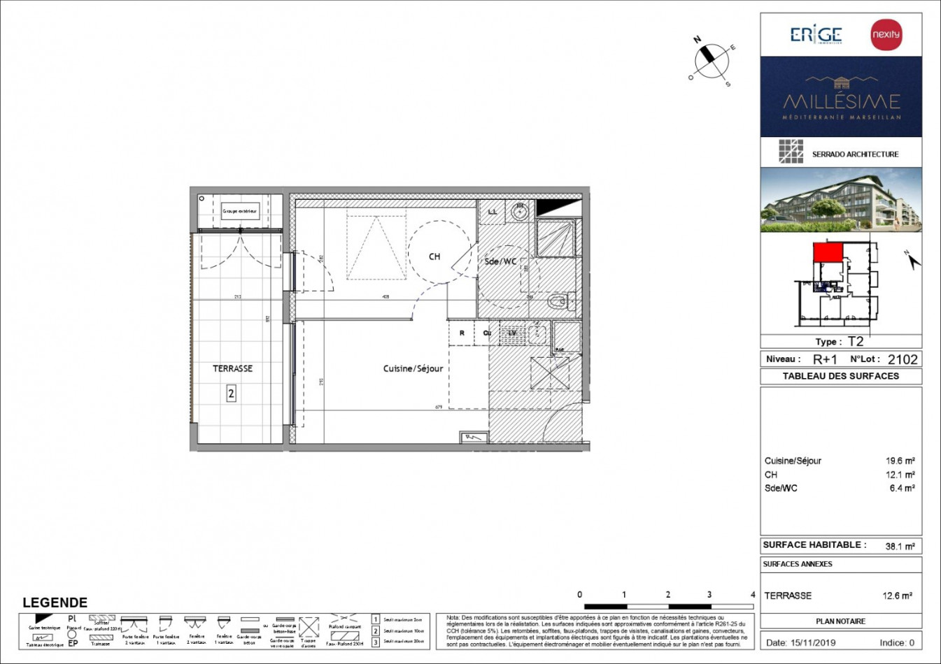vente Appartement Marseillan - Photo 1