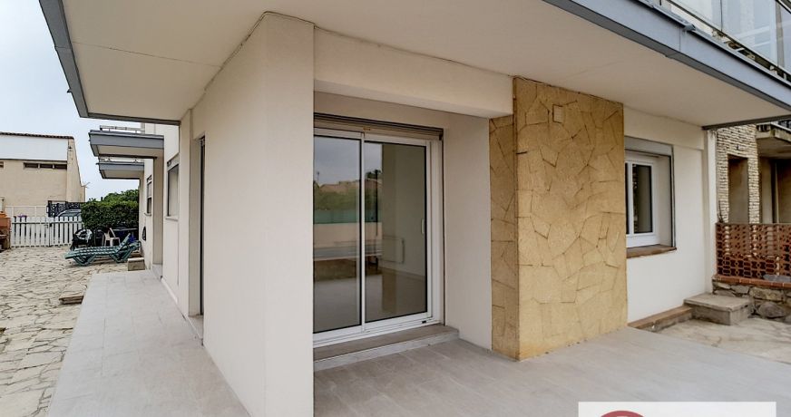 location Appartement en rez de jardin Valras Plage
