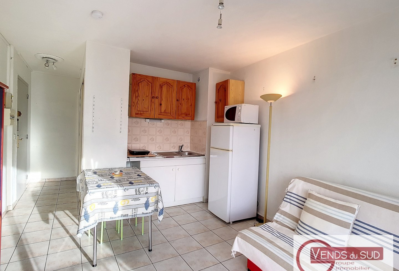 location Studio Valras Plage - Photo 1