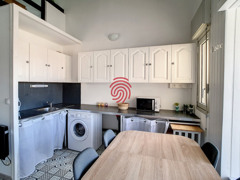 à louer Studio cabine mezzanine Serignan - Photo 3