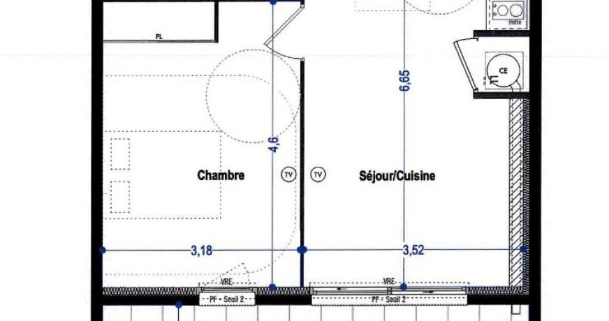 location Appartement en résidence Serignan