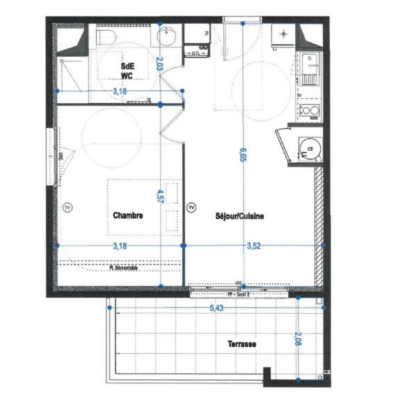 à louer Appartement en résidence Serignan - Photo 5