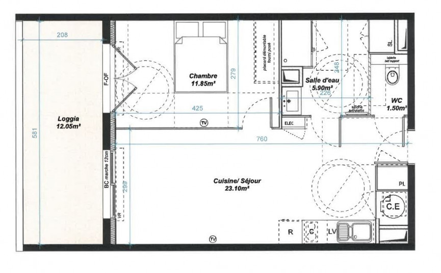 à louer Appartement en résidence Vias - Photo 9