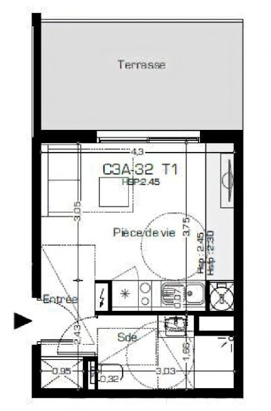 à louer Appartement en résidence Beziers - Photo 5