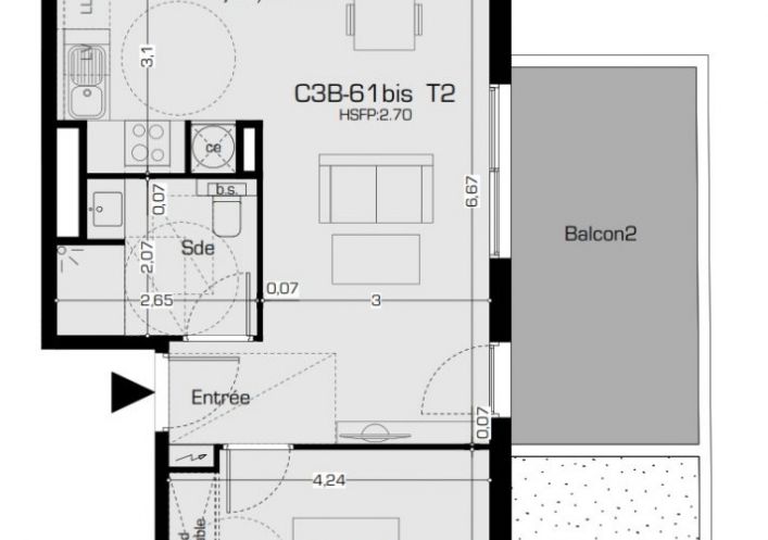 location Appartement en résidence Beziers
