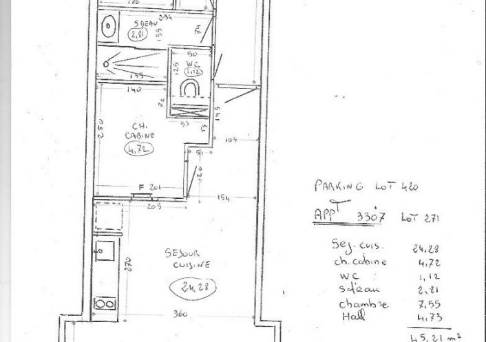 vente Appartement en résidence Le Cap D'agde