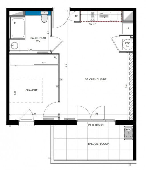 location Appartement neuf Beziers - Photo 9