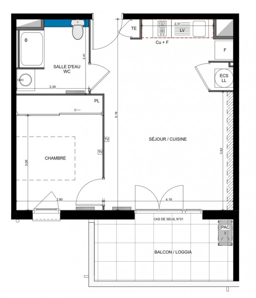 location Appartement neuf Beziers - Photo 9