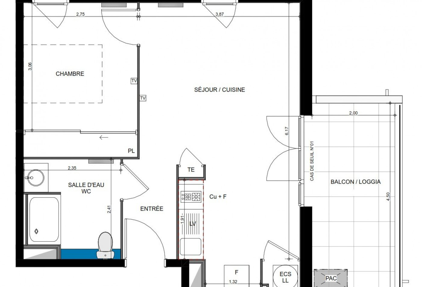 location Appartement en résidence Beziers - Photo 3