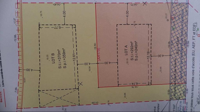 sale Terrain constructible Poussan - Photo 1